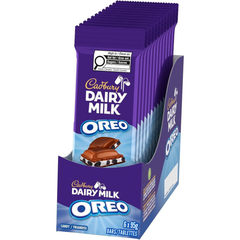 Cadbury Dairy Milk OREO Milk Chocolate Bar — Pack of 6 × 95g