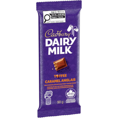 Cadbury Dairy Milk Toffee Milk Chocolate Bar — Pack of 6 × 90g