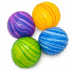 Dream Cube Squeeze Ball Squishy Stress Ball, Neon Colours Fidget Toy, 12 Piece Display Box
