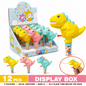 Dream T-Rex Dinosaur Water Squirter Candy Toy, 3 Colours, Halal, 12 Piece Display Box