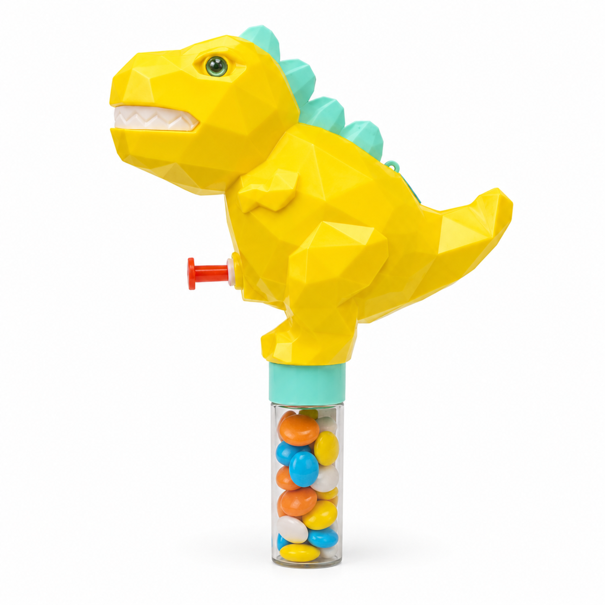 Dream T-Rex Dinosaur Water Squirter Candy Toy, 3 Colours, Halal, 12 Piece Display Box