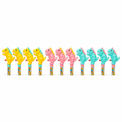 Dream T-Rex Dinosaur Water Squirter Candy Toy, 3 Colours, Halal, 12 Piece Display Box
