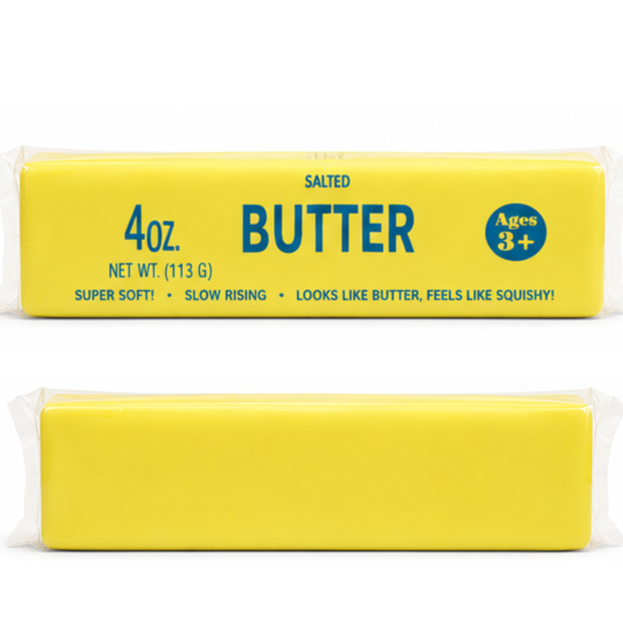 Dream Butter Squishy Jumbo 13 cm (approx 5 in), Slow Rising Stress Ball, 12 Piece Display Box