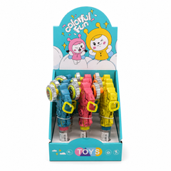 Dream Dino Gyro Spinner Candy Toy, 3 Colours, Halal, 12 Piece Display Box