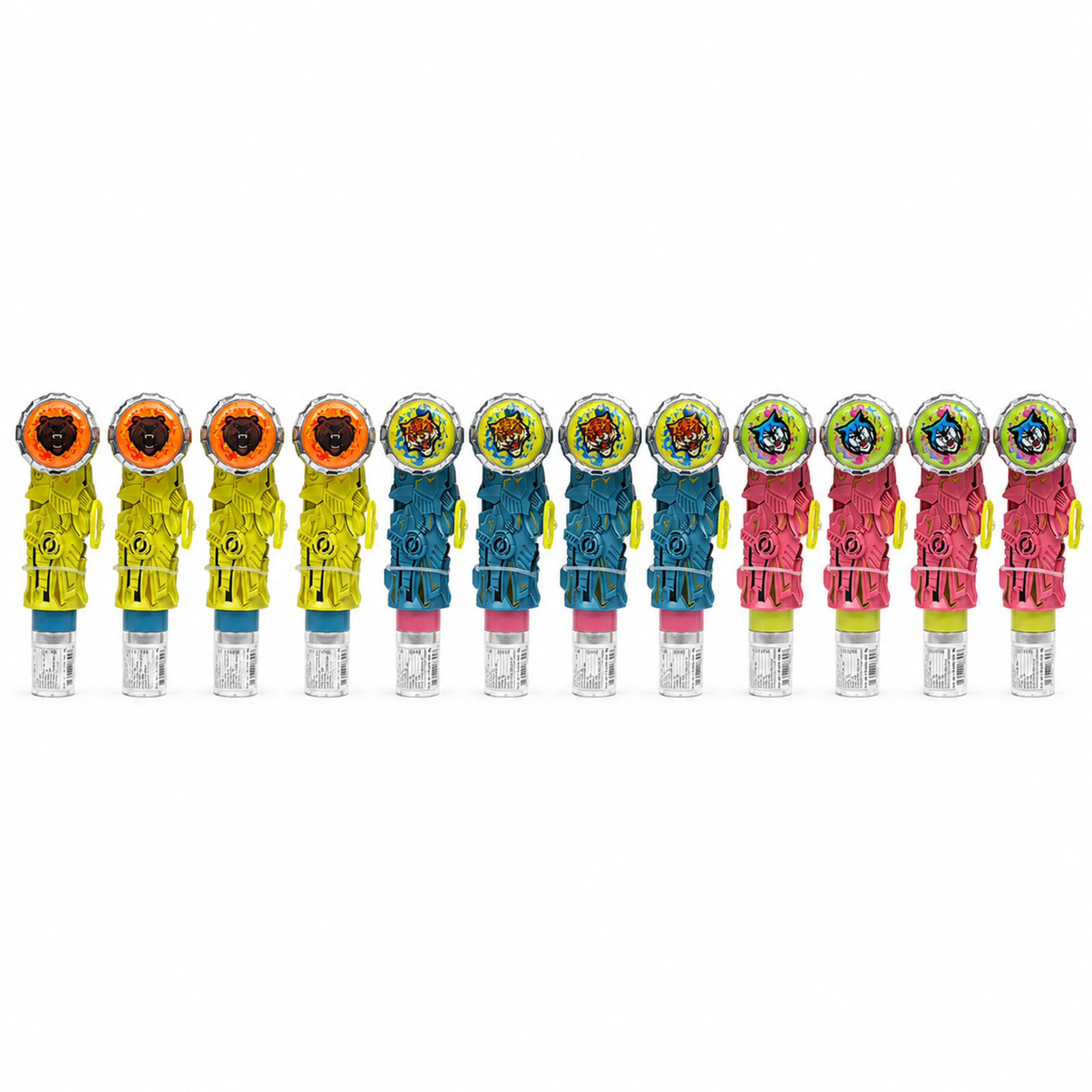 Dream Dino Gyro Spinner Candy Toy, 3 Colours, Halal, 12 Piece Display Box