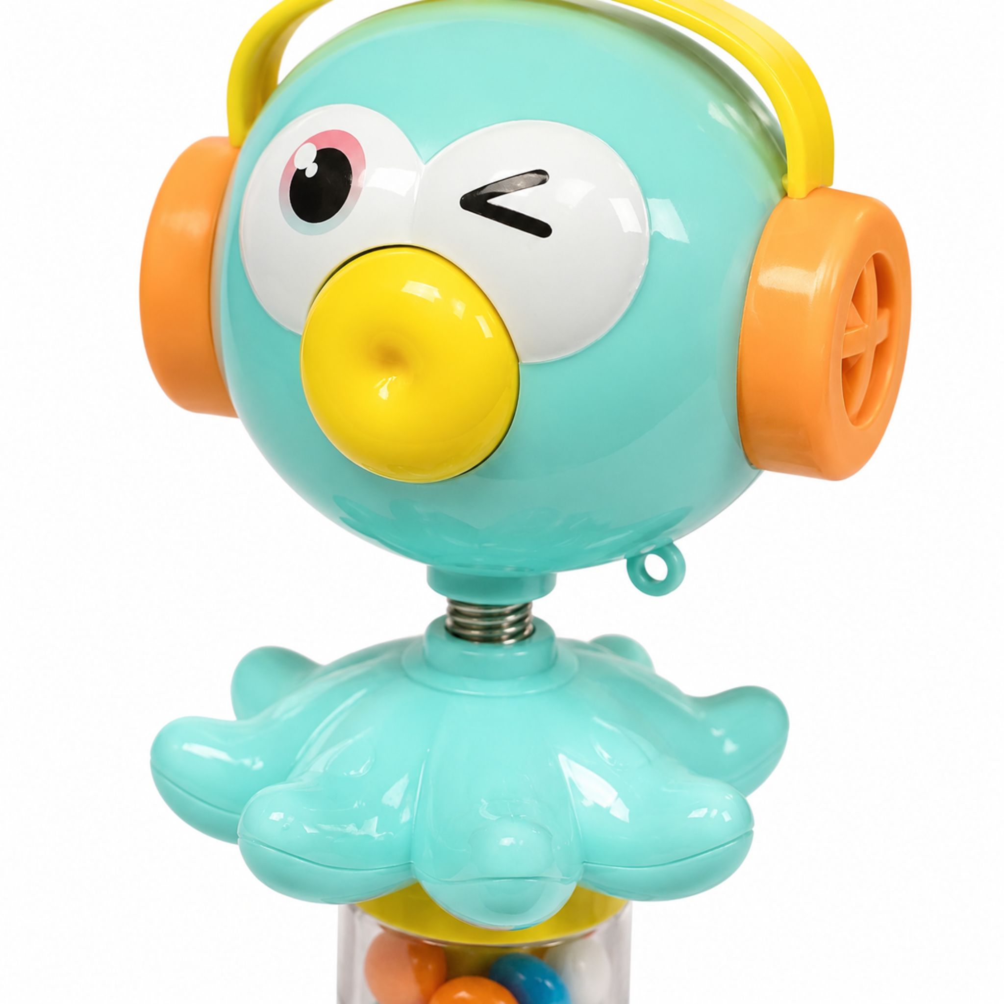 Dream Music Bird Bobble Head Candy Toy, 3 Colours, 12 Piece Display Box