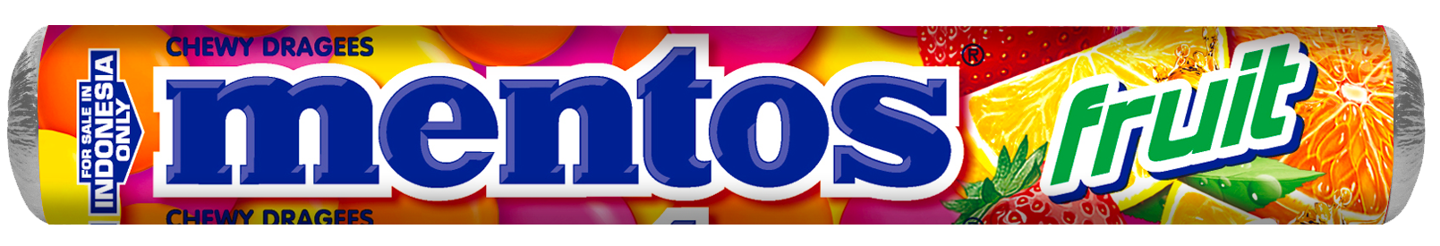 Mentos Fruit Rolls 1 Pack – Chewy Assorted Candy