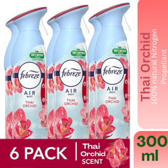 Febreze Air Freshener Spray Thai Orchid 300 ml – Pack of 6 – Dream Wholesalers