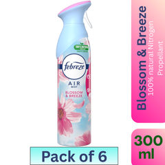 Febreze Air Freshener Spray Blossom & Breeze – 300ml – Pack of 6 – Dream Wholesalers