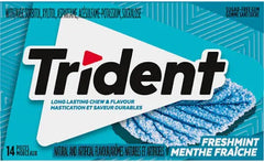 Trident Freshmint Sugar-Free Gum 1-Pack – Mint Chewing Gum