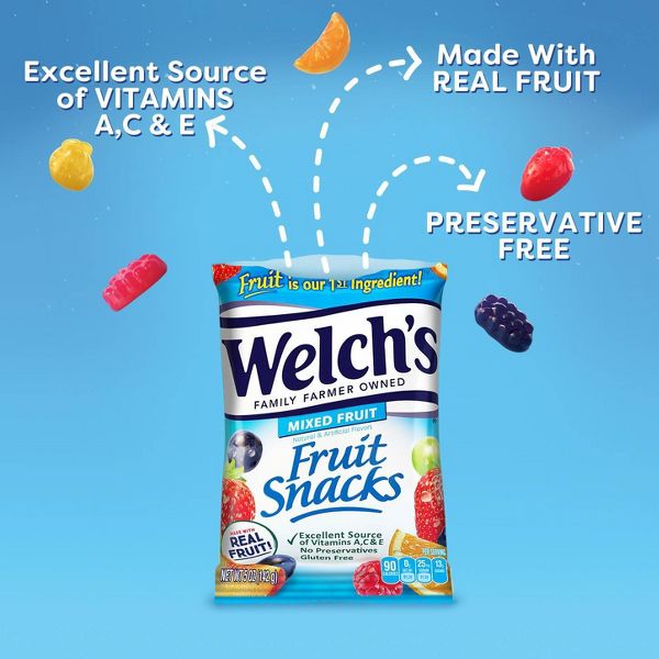 Welch's Fruit Snacks 140g – Target Display