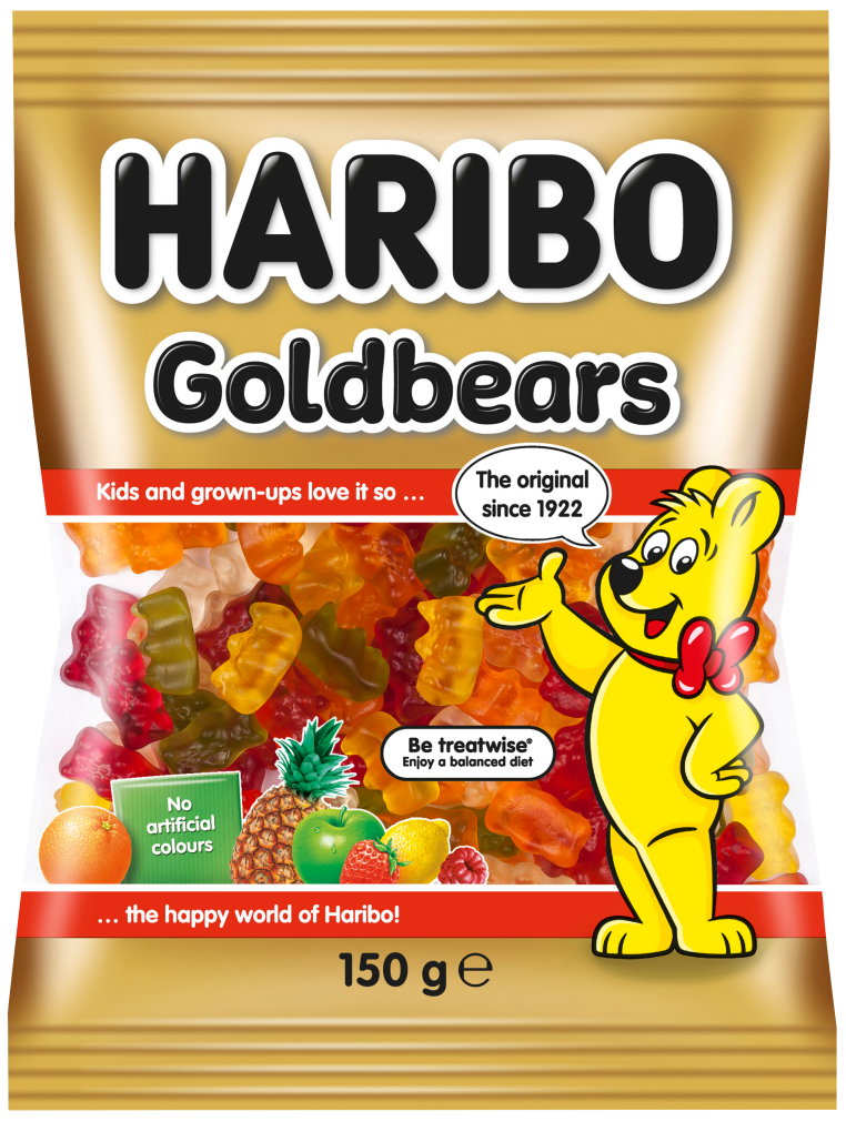 Haribo Goldbears 150g – Side View