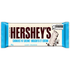 Hershey's Cookies 'N' Creme Bar — Pack of 12 × 43g