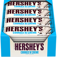 Hershey's Cookies 'N' Creme Bar — Pack of 12 × 43g