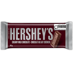 Hershey's Creamy Milk Chocolate Bar — Pack of 12 × 45g