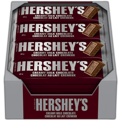 Hershey's Creamy Milk Chocolate Bar — Pack of 12 × 45g
