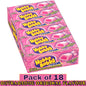 HUBBA BUBBA Outrageous Original Flavoured Bubble Gum – 5 Pieces per Pack – Pack of 18