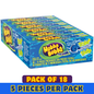 Hubba Bubba Sour Blue Raspberry Bubble Gum – 5 Pieces per Pack – Pack of 18