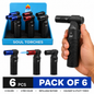 Soul Lighters Non-Slip Pistol-Grip Culinary and Utility Torch, 3 colours, Pack of 6