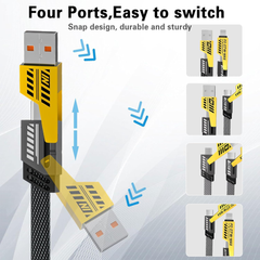 TREQA CA-888 4-in-1 fast charging cable 65W PD