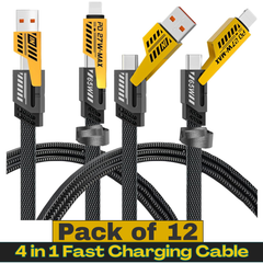 TREQA CA-888 4-in-1 fast charging cable 65W PD 