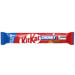 Kit Kat Chunky Mega Milk Chocolate Wafer Bars — Pack of 12 × 85g (2 Bars per pack)