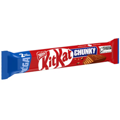 Kit Kat Chunky Mega Milk Chocolate Wafer Bars — Pack of 12 × 85g (2 Bars per pack)