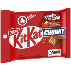 Kit Kat Chunky 196g Side