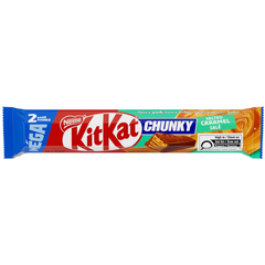 Kit Kat Chunky Salted Caramel Milk Chocolate Wafer Bars — Pack of 12 × 68g (2 Bars per pack)