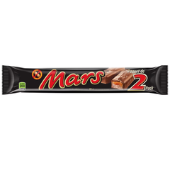 Mars King Size Caramel Milk Chocolate Bars — Pack of 12 × 85g (2 Bars per pack)