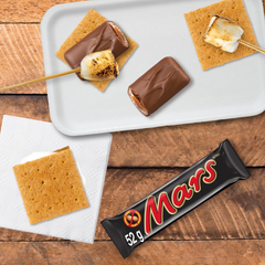 Mars Peanut Free Single Caramel Milk Chocolate Bar — Pack of 12 × 52g