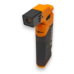 Orange Maven Popper Lighter with windproof jet flame and child safety lock