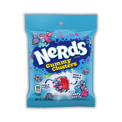 Nerds Gummy Clusters Very Berry 85g – Product Image