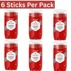 Old Spice Original High Endurance Deodorant for Men – 85g Stick, Pack of 6