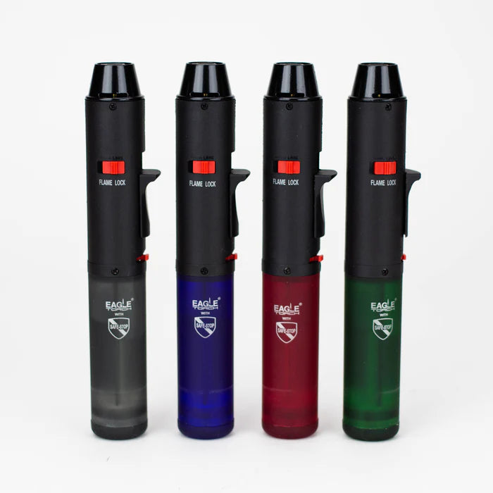 Eagle Torch PT132P – Pen Torch Lighter – Refillable Butane Jet Flame – 12ct Display Box – Smoke Shop Wholesale