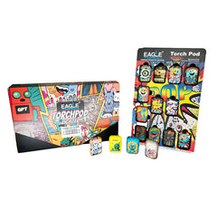 Eagle Torch | TORCHPOD Lighter Display – 24 Unique Limited Edition Designs [PT191CE]