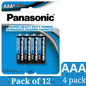 Panasonic Super Heavy Duty AAA Carbon Zinc Batteries 12 Packs – Wholesale Triple A Batteries for Everyday Devices