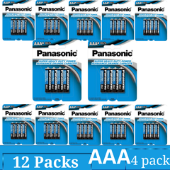 Panasonic Super Heavy Duty AAA Carbon Zinc Batteries 12 Packs – Wholesale Triple A Batteries for Everyday Devices