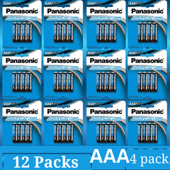 Panasonic Super Heavy Duty AAA Carbon Zinc Batteries 12 Packs – Wholesale Triple A Batteries for Everyday Devices