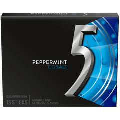 5 Gum (All Flavors) – 10 Packs (15 Sticks Each) – Sugar-Free Chewing Gum