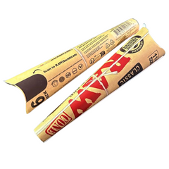 Two  Pack of RAW Classic 1¼ Pre-Rolled Cones single pack – 6 cones, natural fibers, water-based gum for perfect seal.