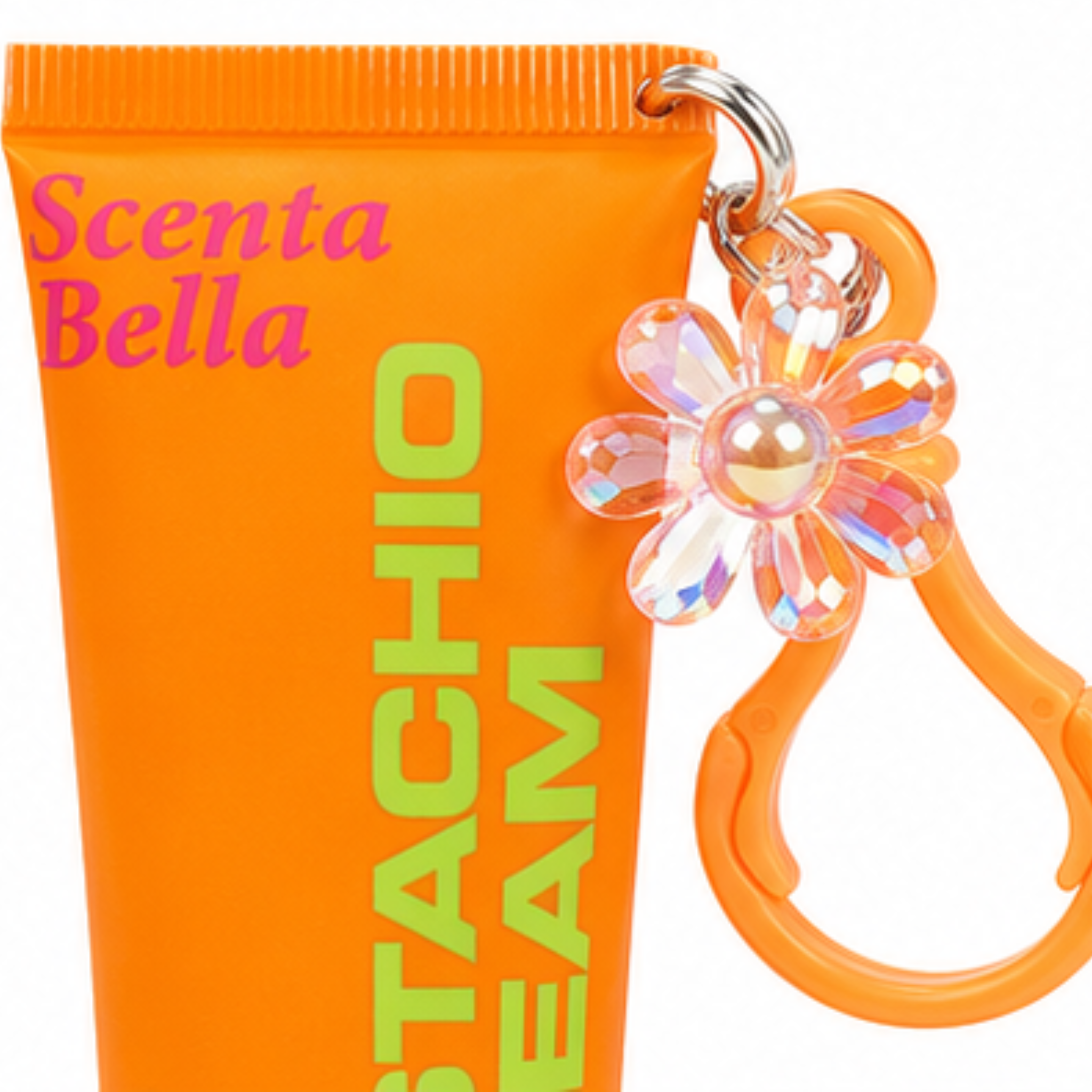 Scentabella Hand Cream with Keychain, 4 Scents, 30ml Tube, 48 Piece Display Box