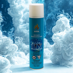 Soul FL-RG11 11X refined premium butane 300 ml, single can detail