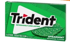 Trident Sugar-Free Chewing Gum – 12 Pack (All Flavors)