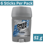Speed Stick Cool Clean Antiperspirant Deodorant for Men – 51g Stick (Pack of 6), providing 24-hour odor and sweat protection with a refreshing clean scent – bulk wholesale pack.