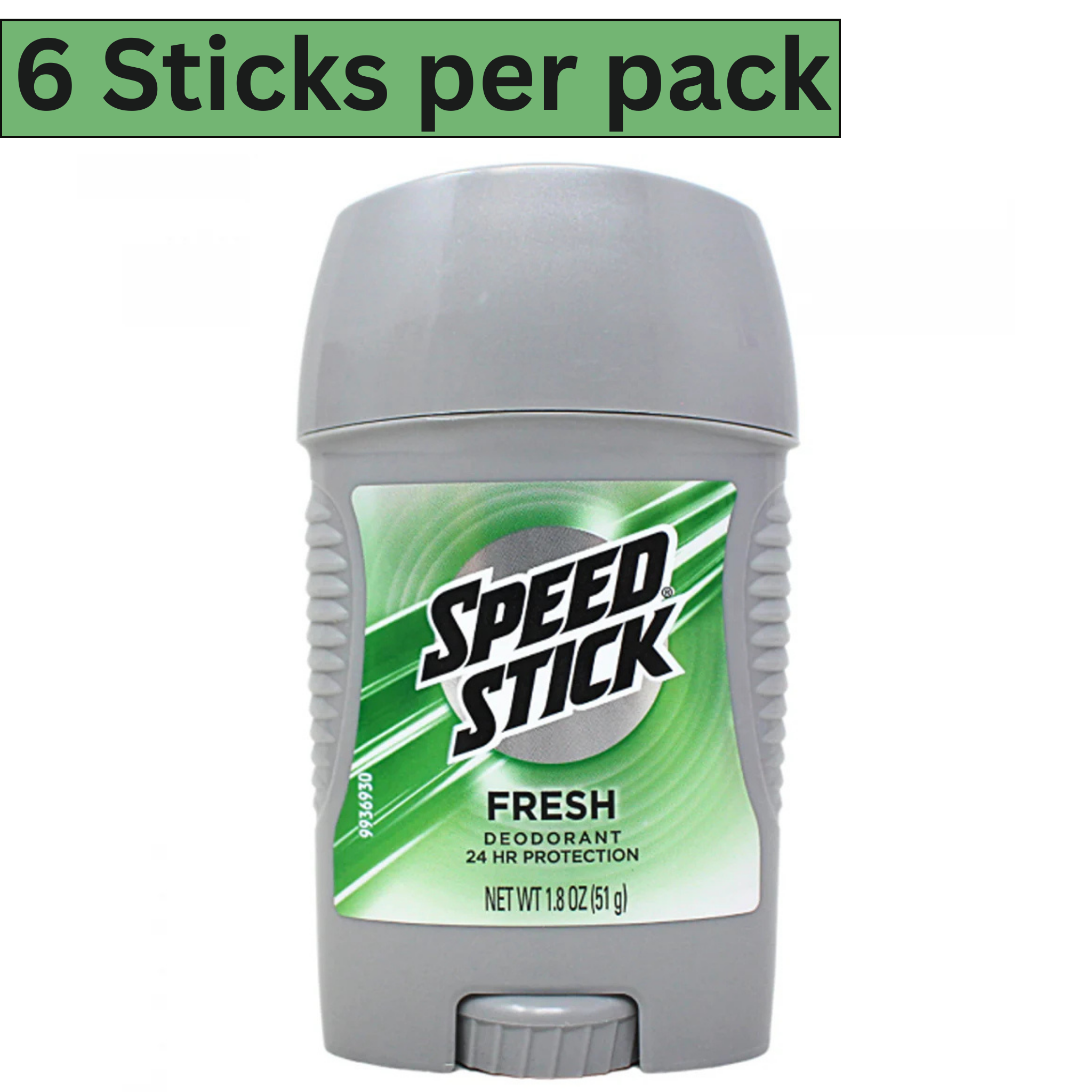 Speed Stick Active Fresh Deodorant 51g – Pack of 6 Active Fresh Scent