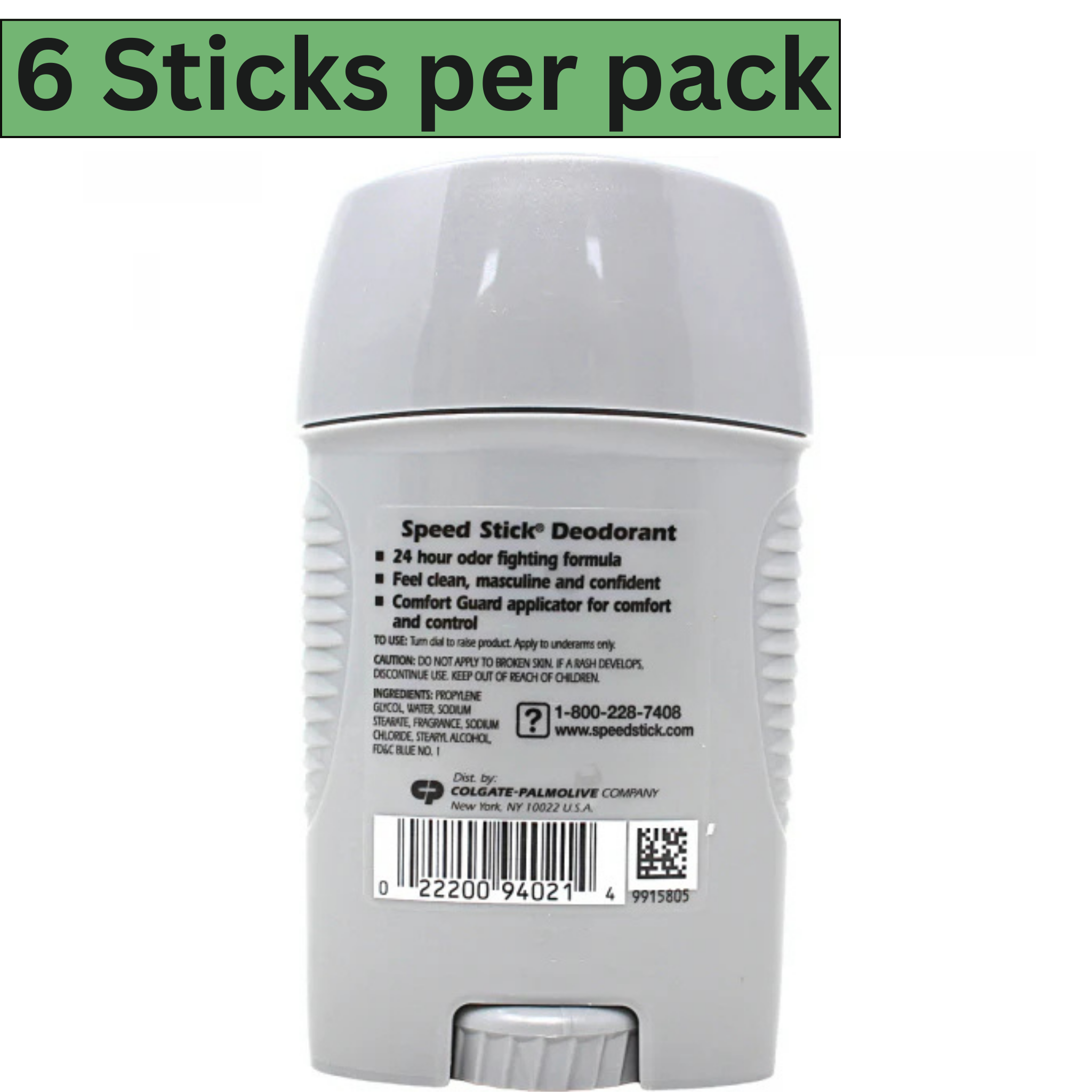 Speed Stick Active Fresh Deodorant 51g – Pack of 6 Active Fresh Scent
