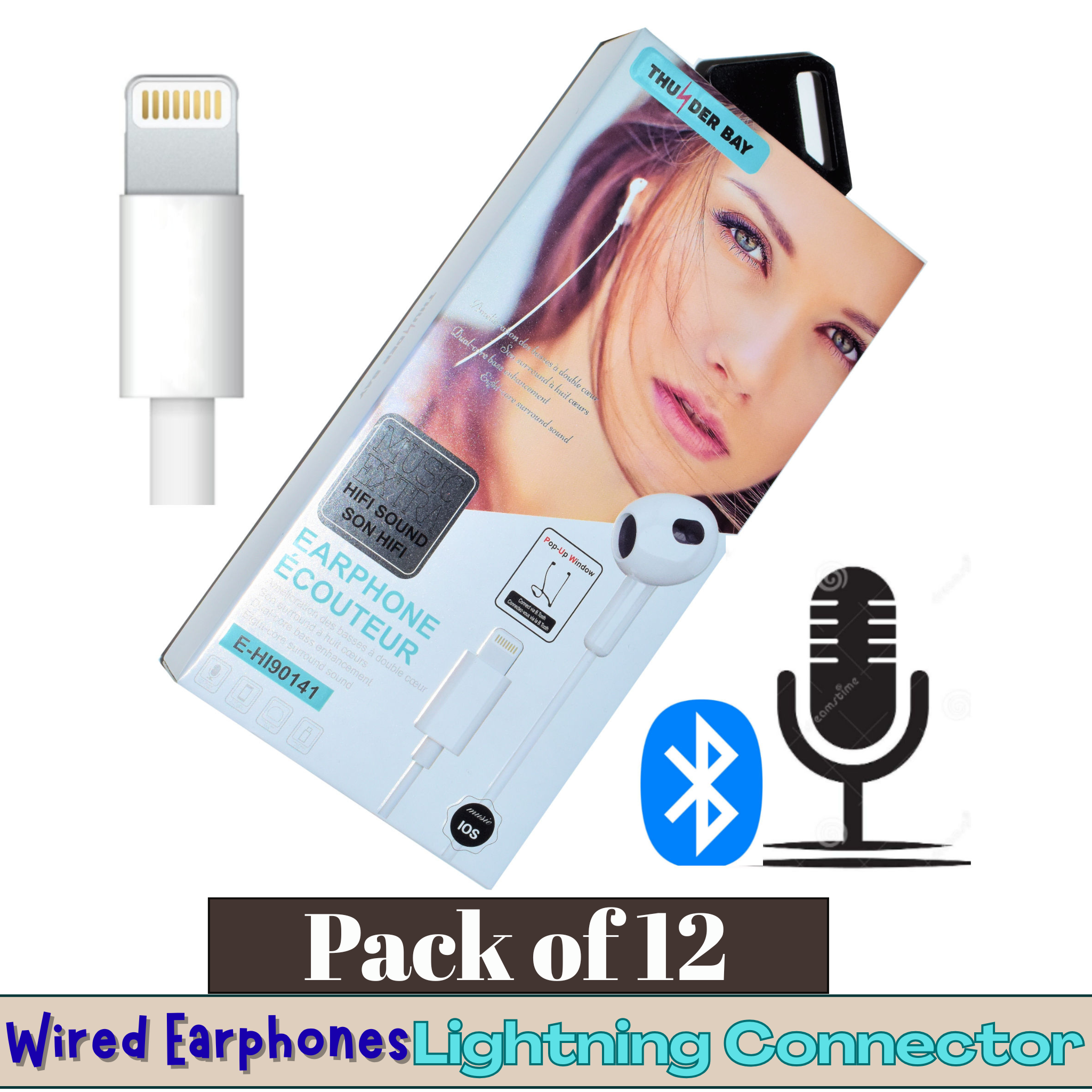 TREQA EP-759 HiFi sound wired earphones with mic