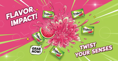 Trident Watermelon Twist Flavour Sugar-Free Chewing Gum – 14 Pieces – Pack of 12