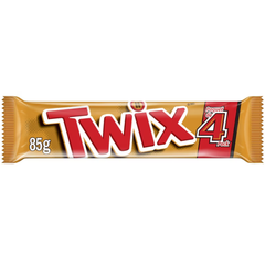 Twix King Size Caramel Cookie Milk Chocolate Bars — Pack of 12 × 85g (4 Cookie Sticks per pack)